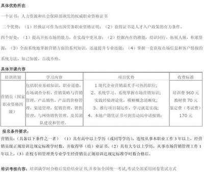 全国助理营销师职业资格认证下的安全监控服务分析